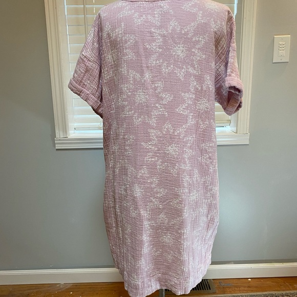 Day Dress by Waverly Pink violet with white flowers - Picture 2 of 9